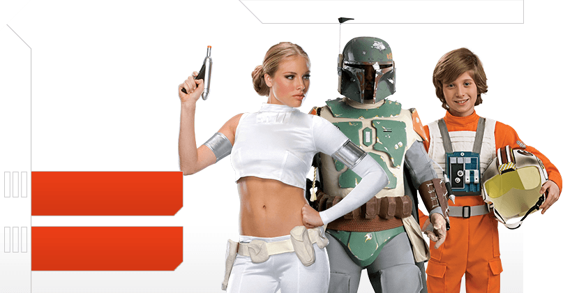 star wars fancy dress costumes